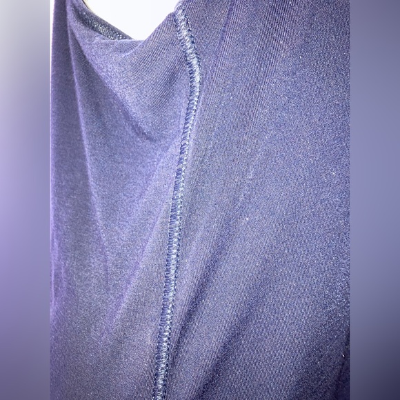 Shiner Texas Beer Tank Top Navy Blue Distressed Reversed Hem XL GUC - Picture 5 of 10